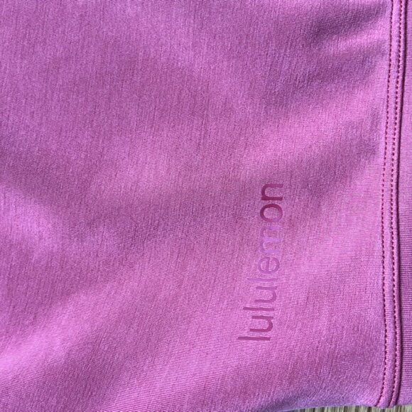 Lululemon Perfectly Oversized Cropped Crew Softstreme Cayenne Size XS - Picture 3 of 10